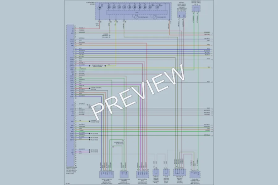 2002 Lexus SC430 Engine Performance wiring diagram preview