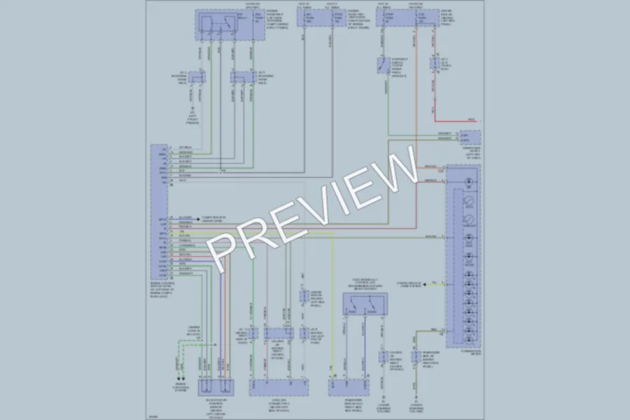 2002 Lexus SC430 Transmission wiring diagram preview