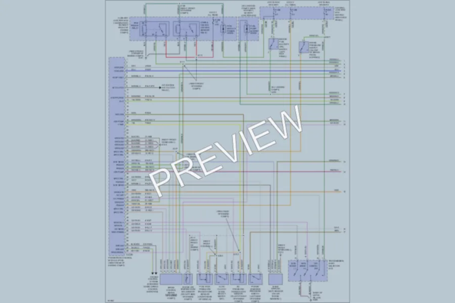 2002 Lincoln LS Engine Performance wiring diagram preview