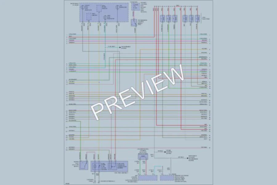 2002 Mazda B4000 Engine Performance wiring diagram preview