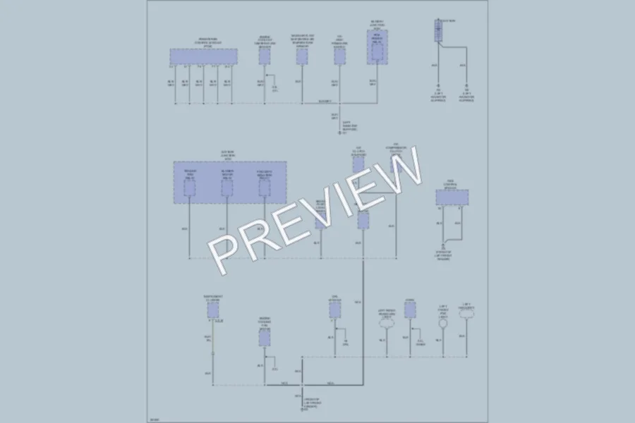 2002 Mazda B4000 Ground Distribution wiring diagram preview