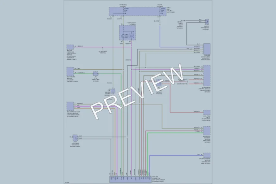 2002 Mazda MPV Computer Data Lines wiring diagram preview