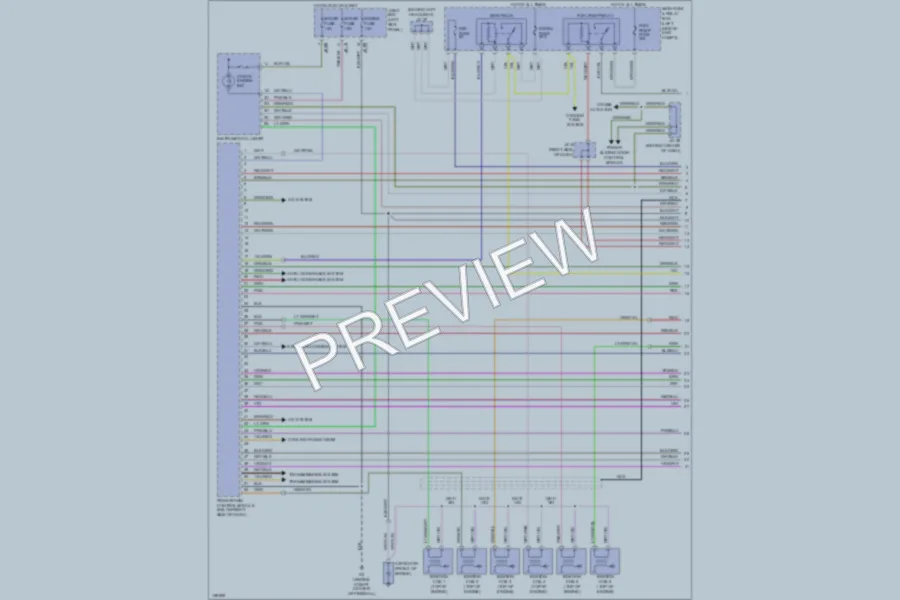 2002 Mazda MPV Engine Performance wiring diagram preview