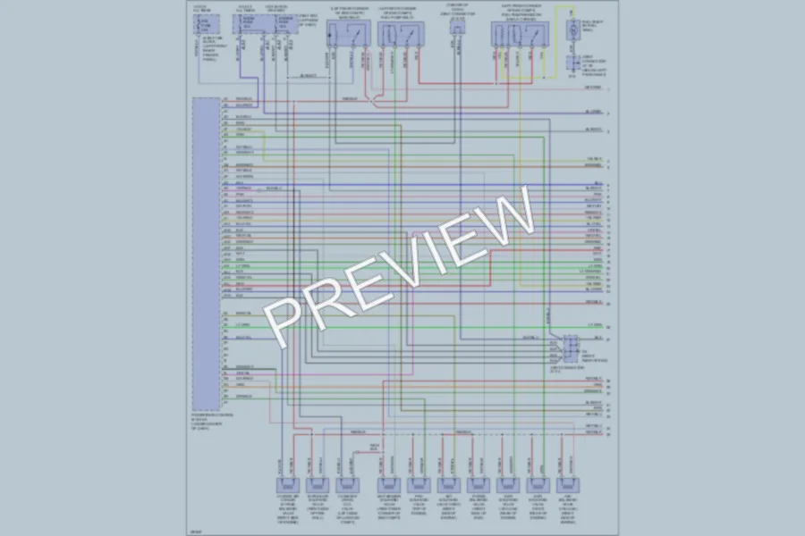 2002 Mazda Millenia Engine Performance wiring diagram preview