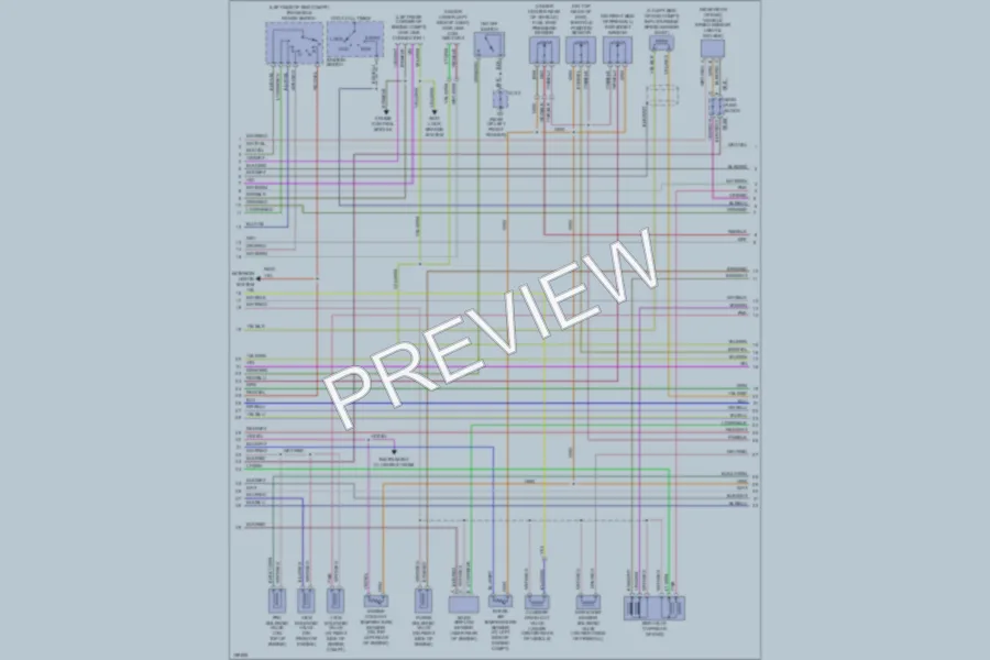2002 Mazda Protege Engine Performance wiring diagram preview