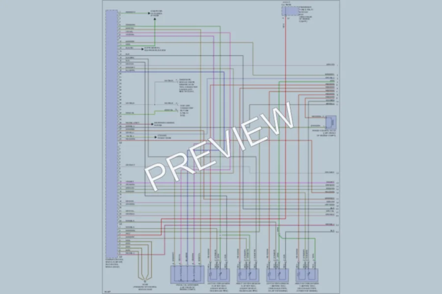 2002 MercedesBenz E320 Engine Performance wiring diagram preview