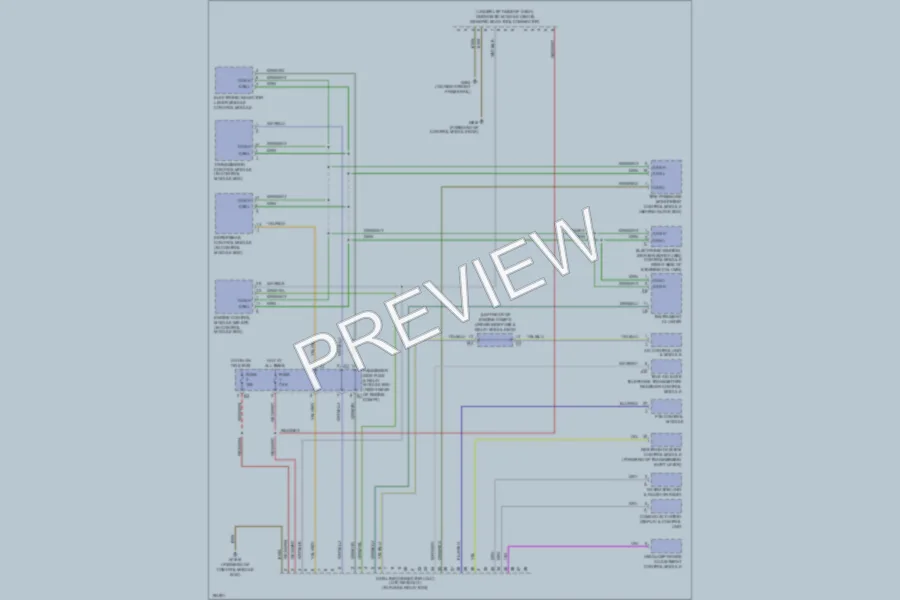 2002 MercedesBenz E430 Computer Data Lines wiring diagram preview