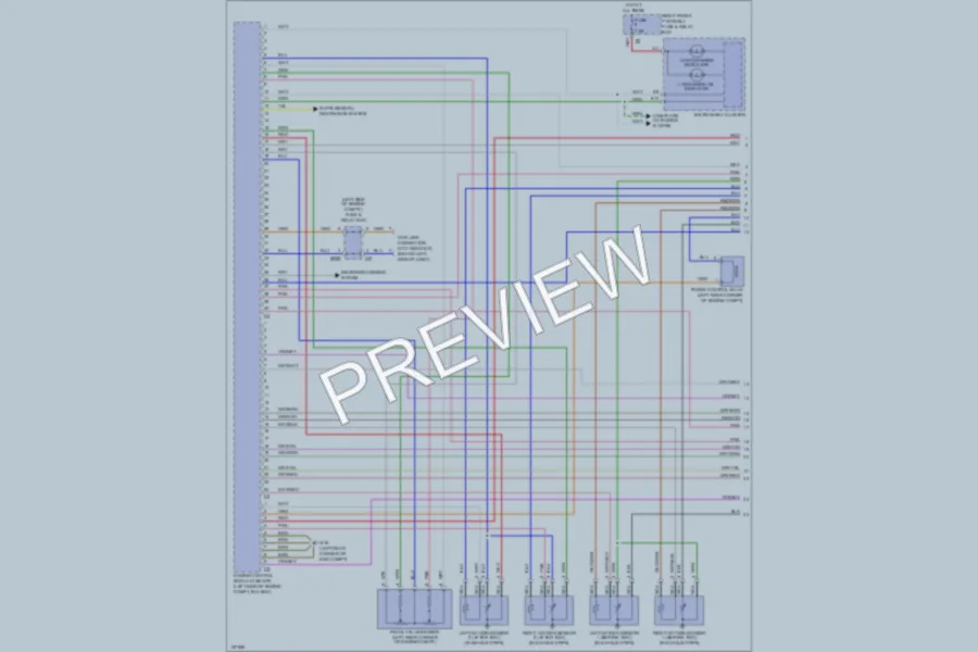2002 MercedesBenz ML320 Engine Performance wiring diagram preview