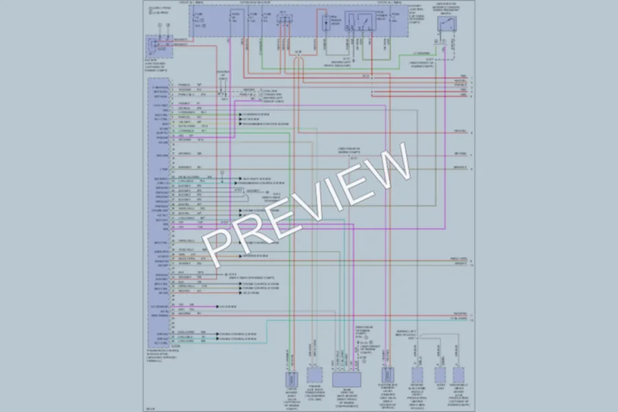 2002 Mercury Mountaineer Engine Performance wiring diagram preview