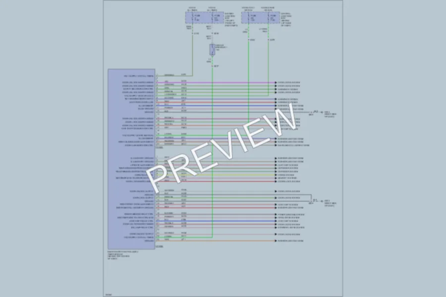 2002 Mercury Villager Body Control Modules wiring diagram preview