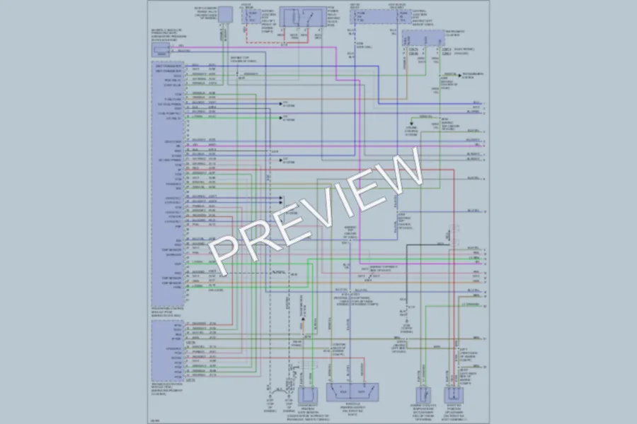 2002 Mercury Villager Engine Performance wiring diagram preview