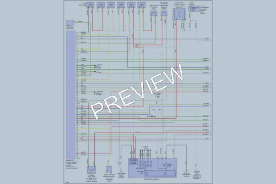 2002 Mitsubishi Diamante Engine Performance wiring diagram preview