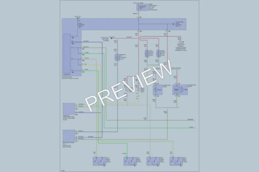 2002 Mitsubishi Diamante Interior Lights wiring diagram preview