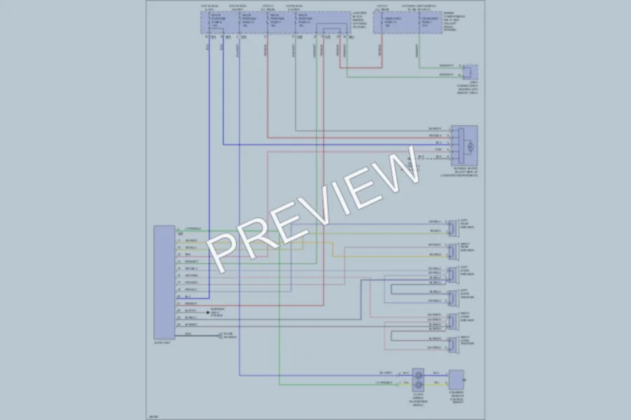 2002 Mitsubishi Diamante Radio wiring diagram preview