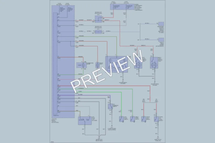 2002 Mitsubishi Eclipse Interior Lights wiring diagram preview