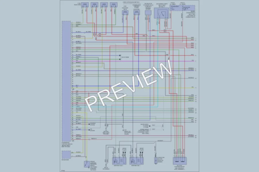 2002 Mitsubishi Galant Engine Performance wiring diagram preview