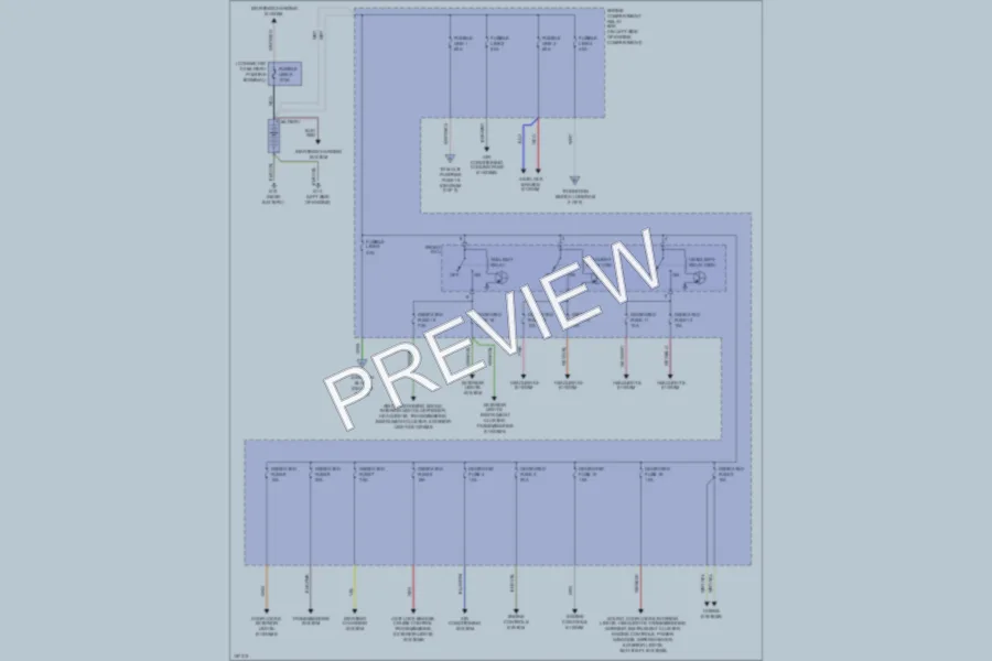 2002 Mitsubishi Lancer Power Distribution wiring diagram preview