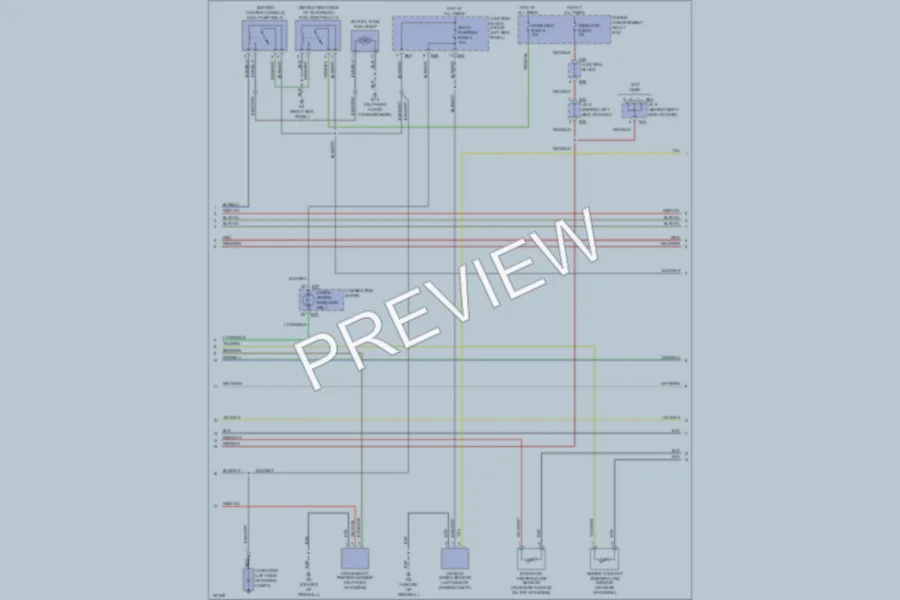 2002 Mitsubishi Mirage Engine Performance wiring diagram preview