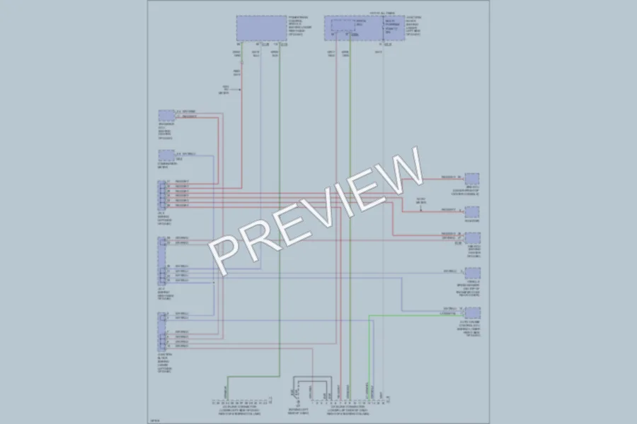 2002 Mitsubishi Montero Computer Data Lines wiring diagram preview