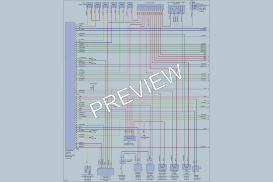 2002 Mitsubishi Montero Engine Performance wiring diagram preview