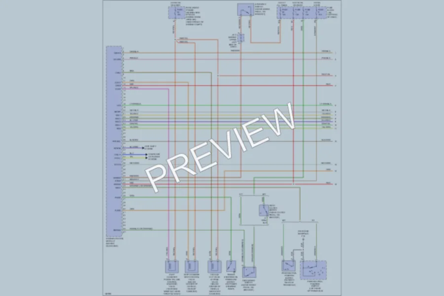 2002 Nissan Altima Engine Performance wiring diagram preview