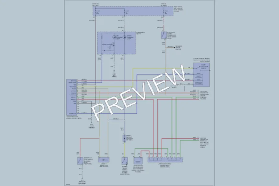 2002 Nissan Frontier Anti Lock Brakes wiring diagram preview