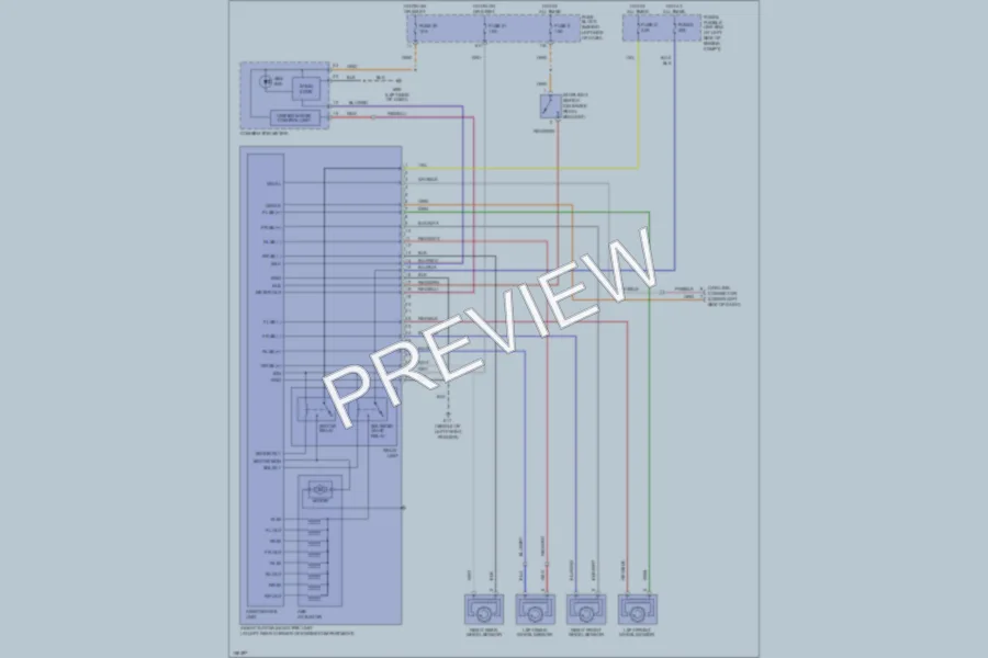2002 Nissan Maxima Anti Lock Brakes wiring diagram preview