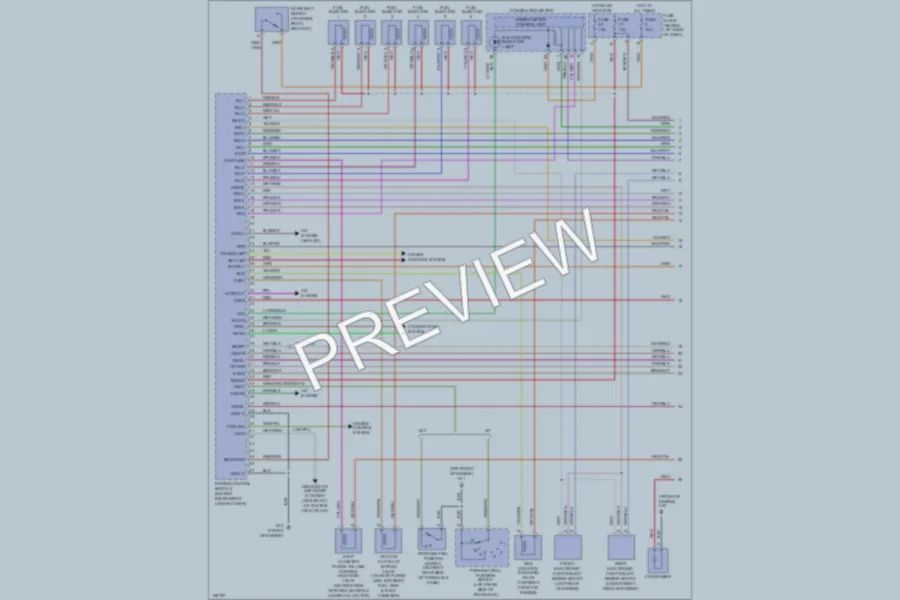 2002 Nissan Maxima Engine Performance wiring diagram preview