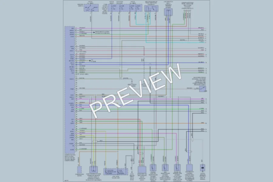 2002 Nissan Xterra Engine Performance wiring diagram preview