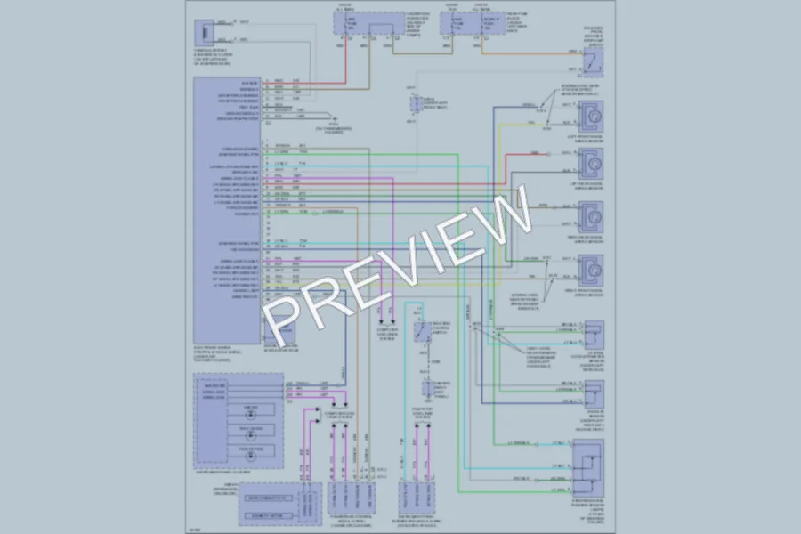2002 Oldsmobile Aurora Anti Lock Brakes wiring diagram preview