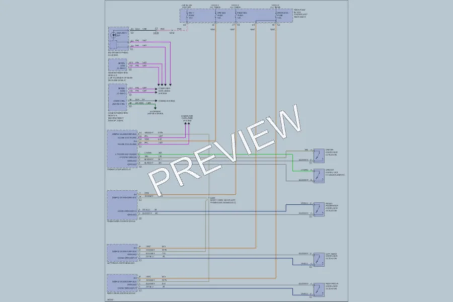 2002 Oldsmobile Aurora Anti Theft wiring diagram preview