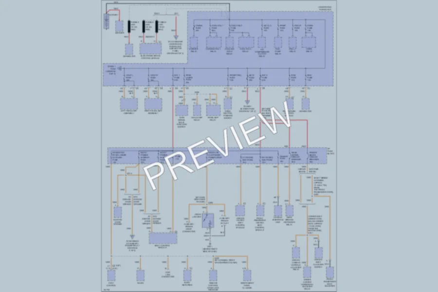 2002 Oldsmobile Intrigue Power Distribution wiring diagram preview
