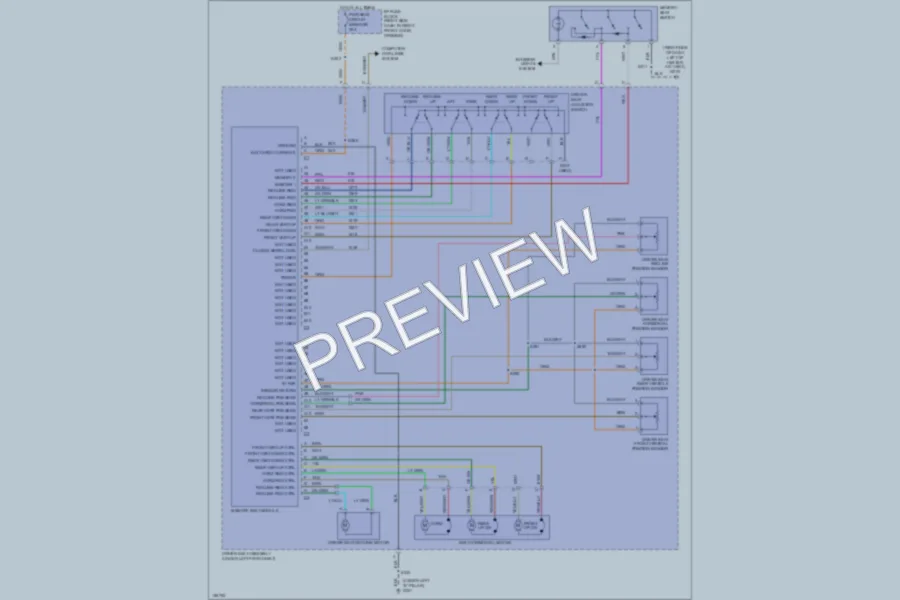 2002 Oldsmobile Silhouette Memory Systems wiring diagram preview