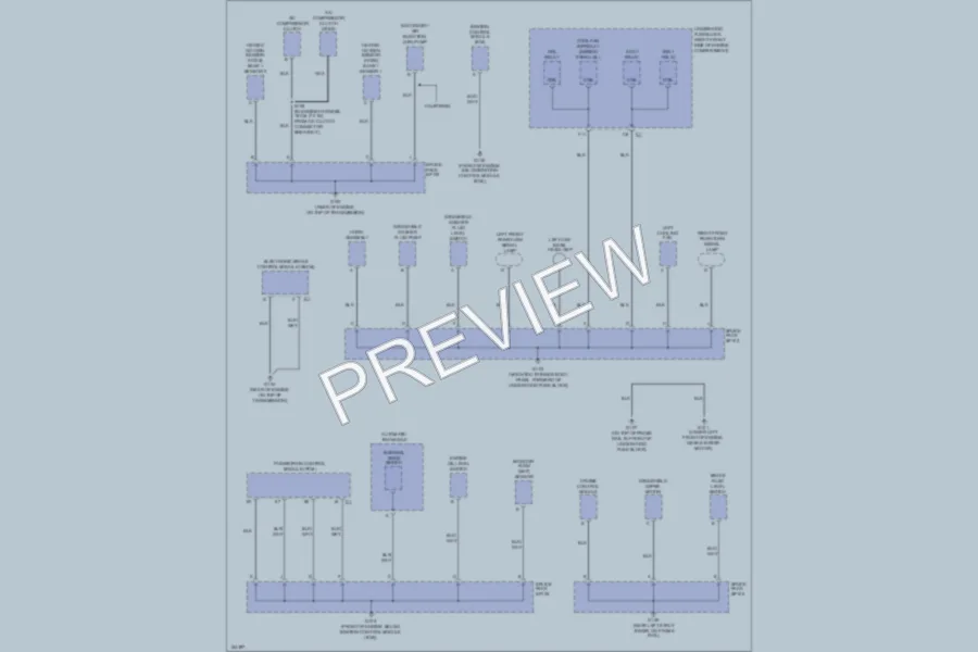 2002 Pontiac Bonneville Ground Distribution wiring diagram preview