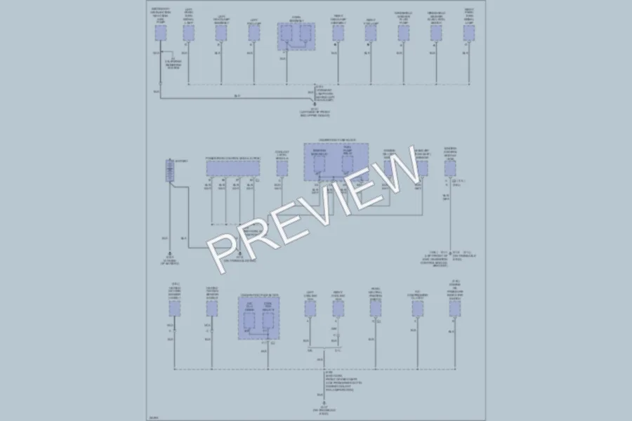2002 Pontiac GrandPrix Ground Distribution wiring diagram preview