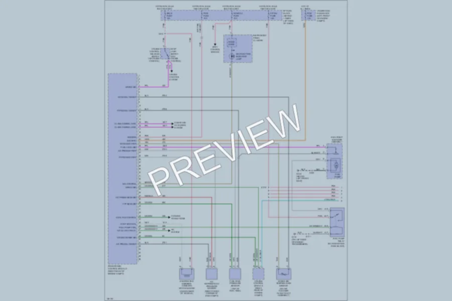 2002 Pontiac Sunfire Engine Performance wiring diagram preview