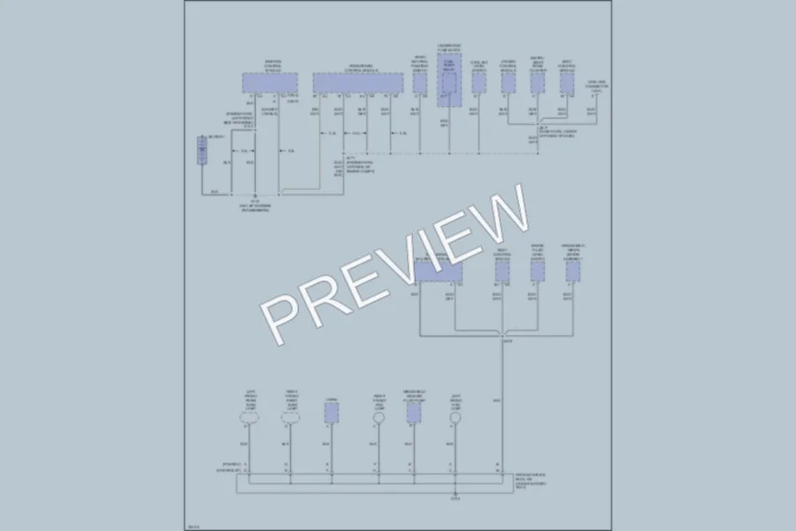 2002 Pontiac Sunfire Ground Distribution wiring diagram preview