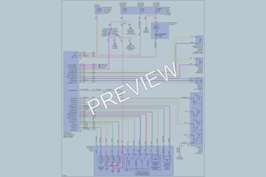 2002 Pontiac Sunfire Transmission wiring diagram preview