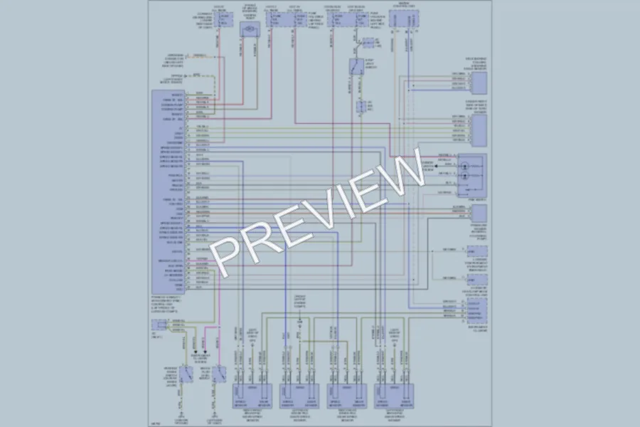 2002 Porsche 911 Anti Lock Brakes wiring diagram preview