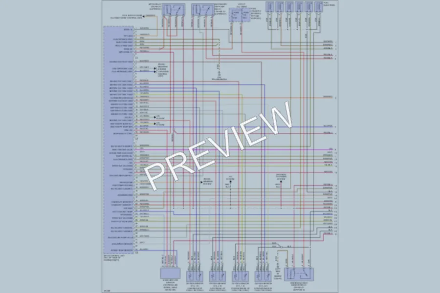 2002 Porsche Boxster Engine Performance wiring diagram preview