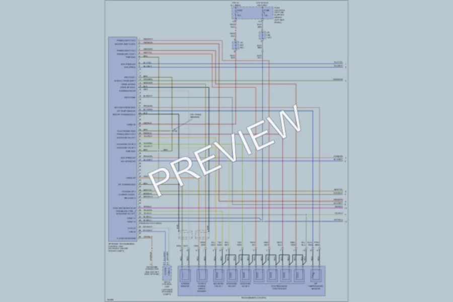 2002 Porsche Boxster Transmission wiring diagram preview