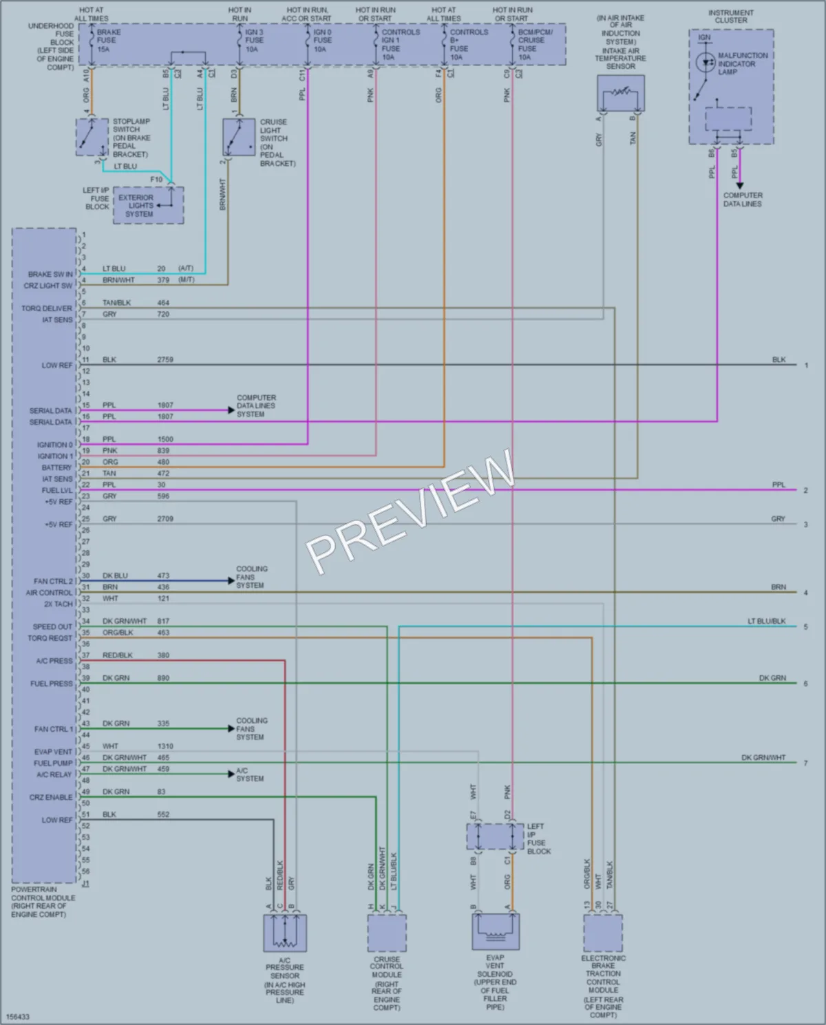 2002 Saturn L100 Engine Performance wiring diagram preview