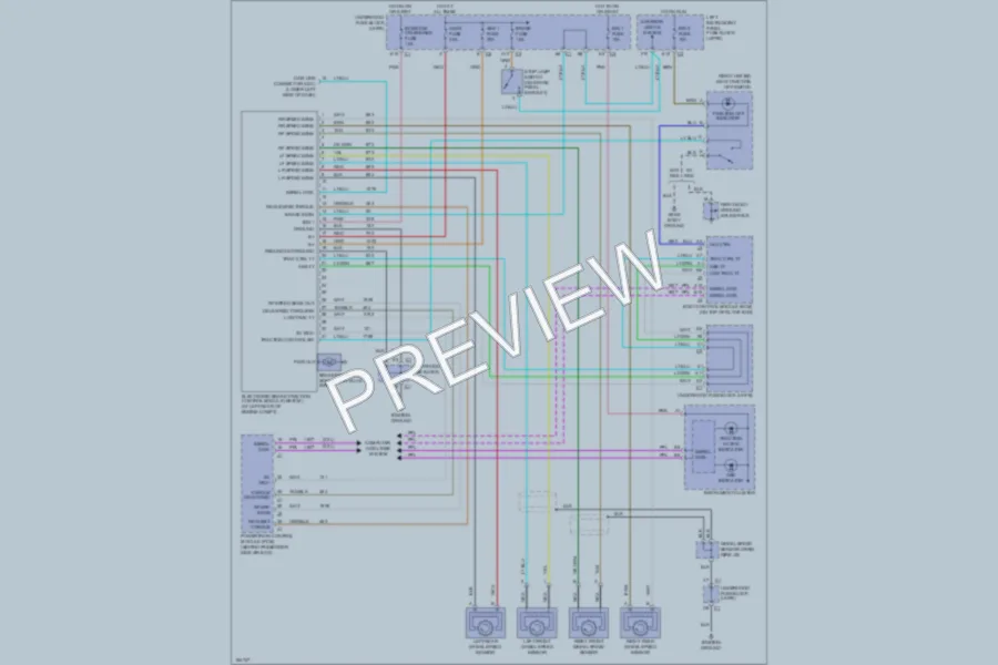 2002 Saturn L200 Anti Lock Brakes wiring diagram preview