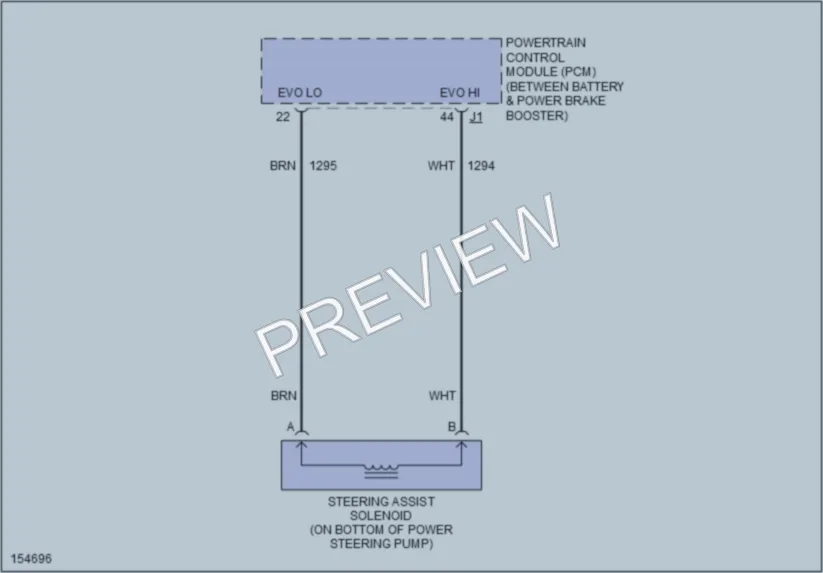 2002 Saturn SC2 Electronic Power Steering wiring diagram preview