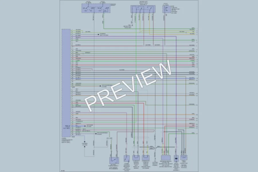 2002 Subaru Forester Engine Performance wiring diagram preview