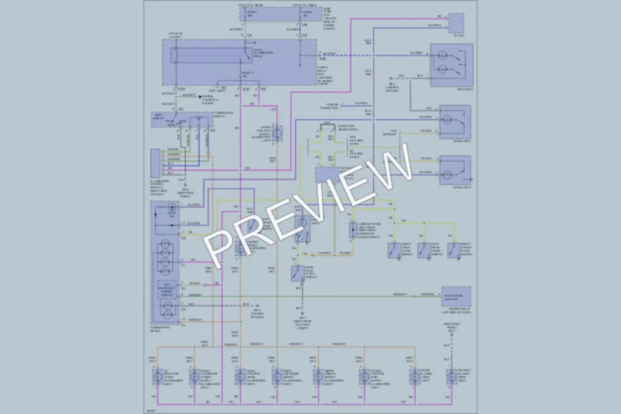 2002 Subaru Forester Interior Lights wiring diagram preview