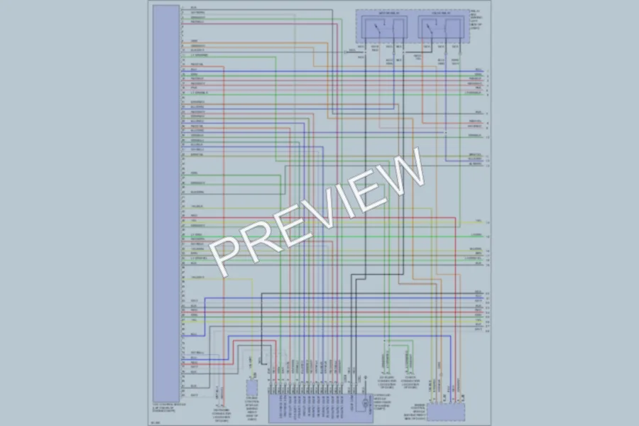2002 Subaru Legacy Anti Lock Brakes wiring diagram preview