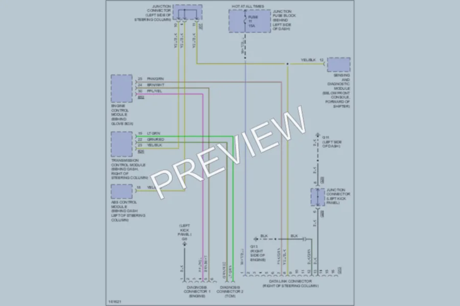 2002 Suzuki Esteem Computer Data Lines wiring diagram preview