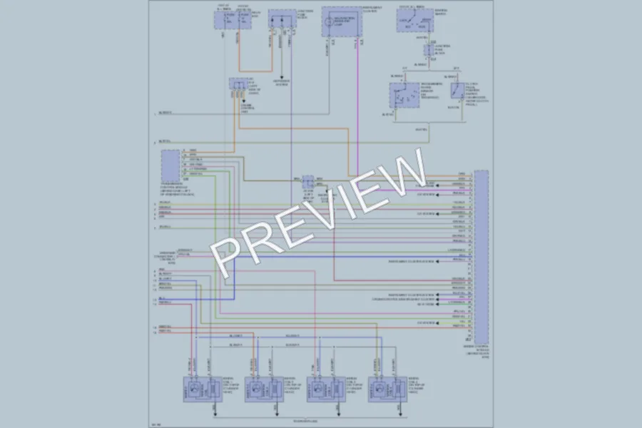 2002 Suzuki Esteem Engine Performance wiring diagram preview