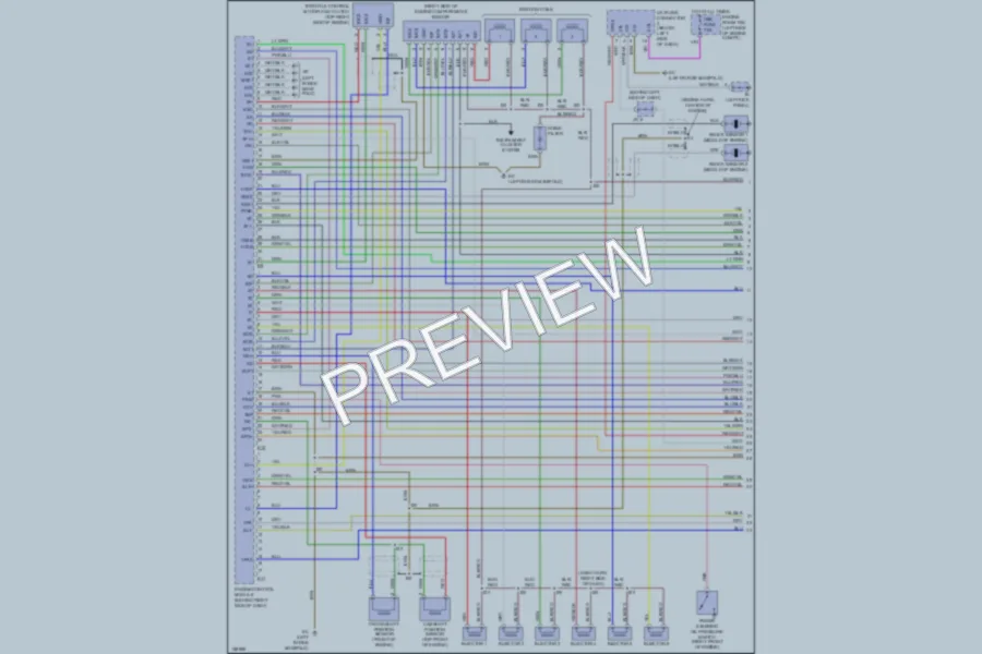 2002 Toyota 4Runner Engine Performance wiring diagram preview